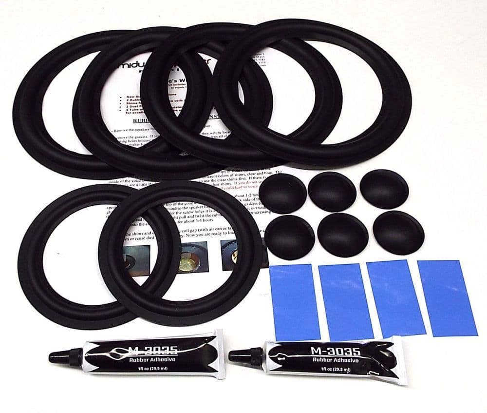 ADS M12 Rubber Surround Kit – 6 Surrounds (R8-1 & R5-2)