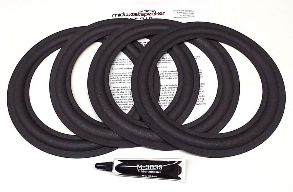 Infinity 10″ Refoam Kit (F10-4) – 4 Surrounds