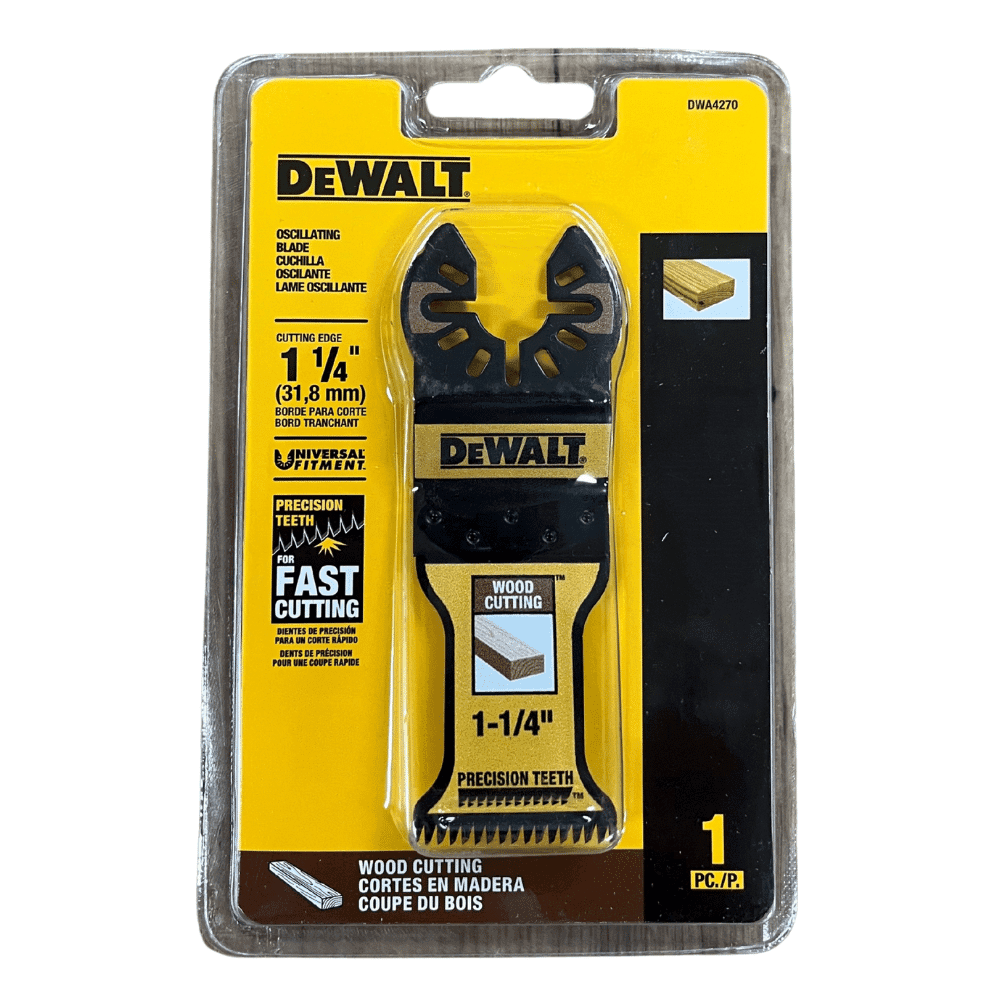 DEWALT Precision Wood Cutting Multi Tool Blade 1-1/4″