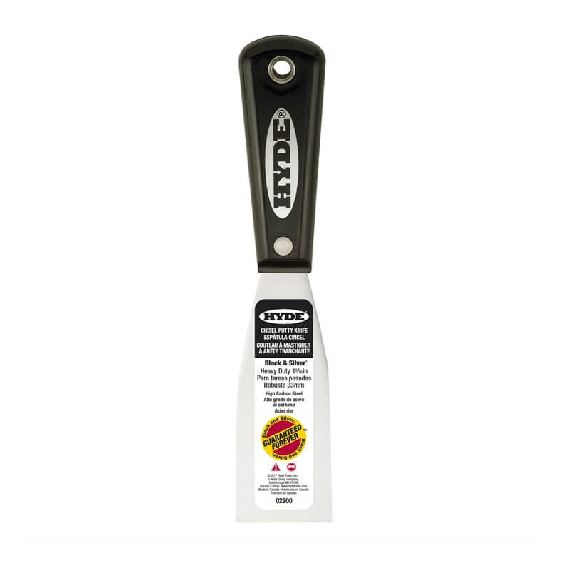 STIFF CHISEL TIP PUTTY KNIFE — 1 5/16″
