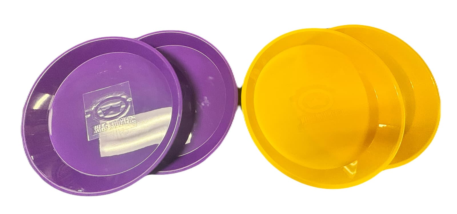 (4)King Kooker Party Platters
