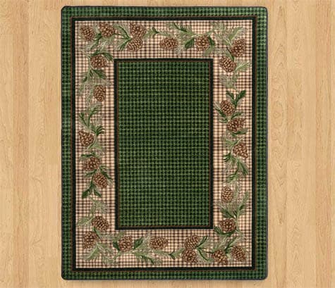 Cozy Pinewood – Forest Green