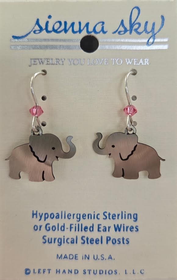 SS Elephant Earrings