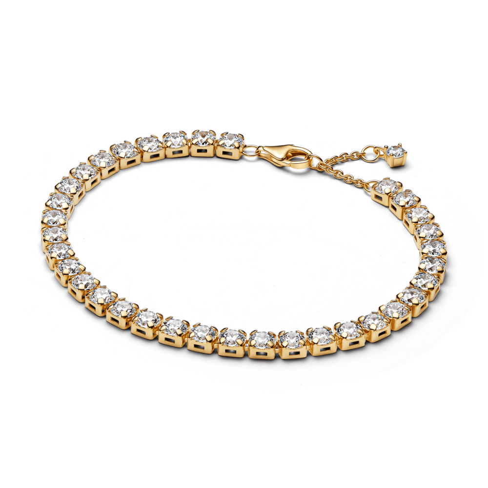 Sparkling Bold Tennis Bracelet