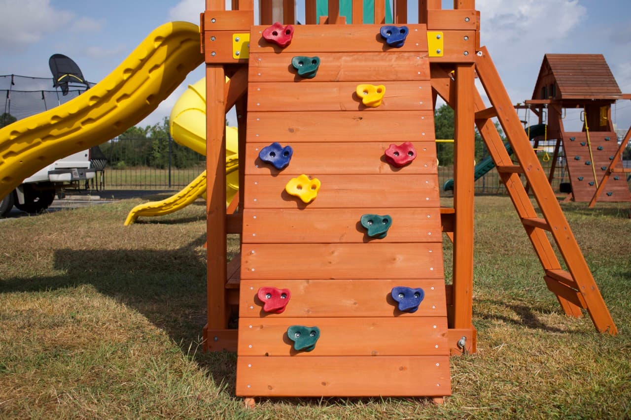 Toucan Fort with Wood Roof – Premium Wooden Playset for Growing Families