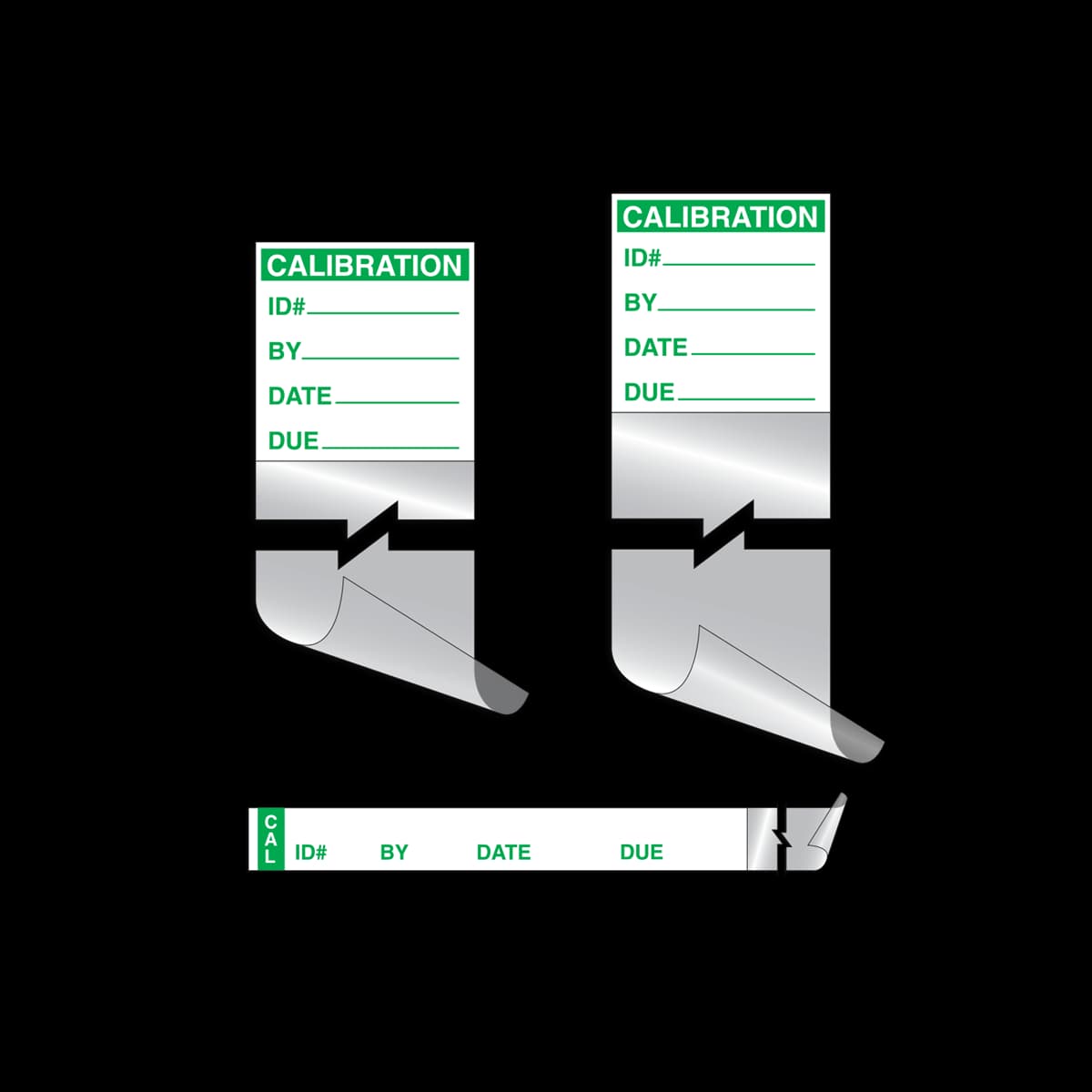 Wrap Around Style Write On Quality Control Labels