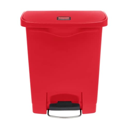 6143 – 8 GAL Red Step-on Container