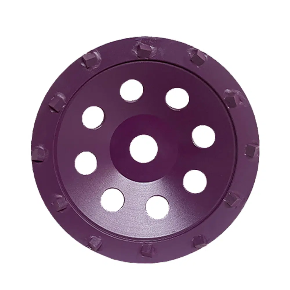7″ Dragon Tooth 12 Segment PCD Cup Wheel
