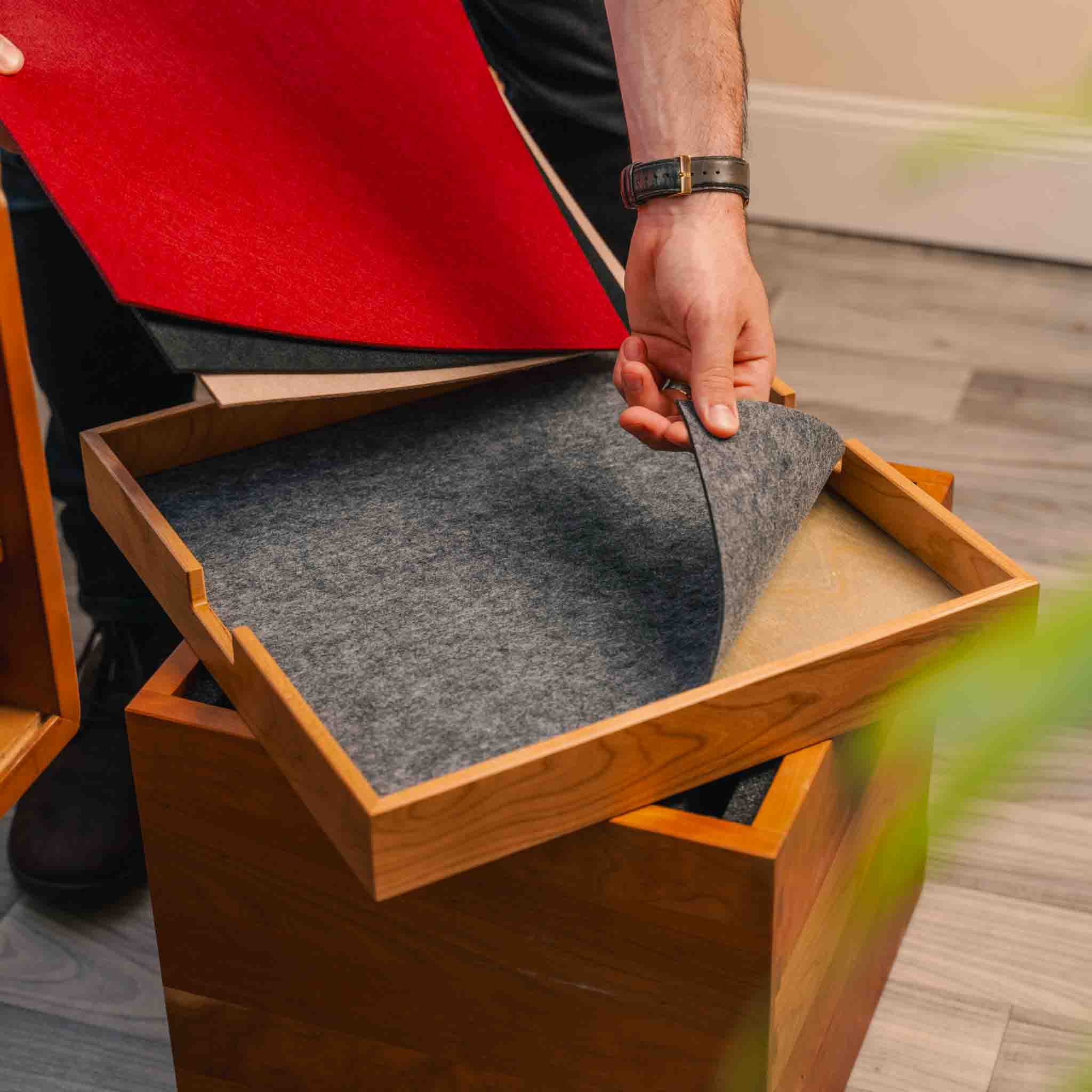 Topper Block Tray – Rolling Surface